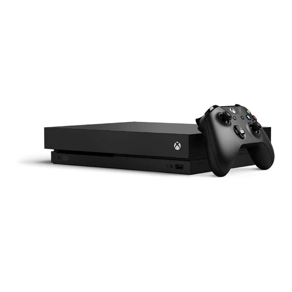 Xbox One X 1TB Gaming Console with Wireless Controller, Headset, Wired Controller and Game G383777