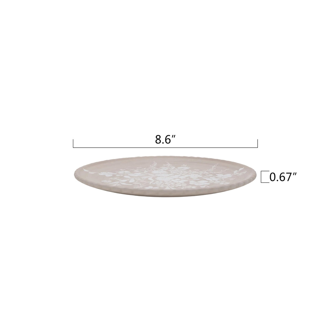 12-Piece Bamboo Melamine Dinnerware Set V642454