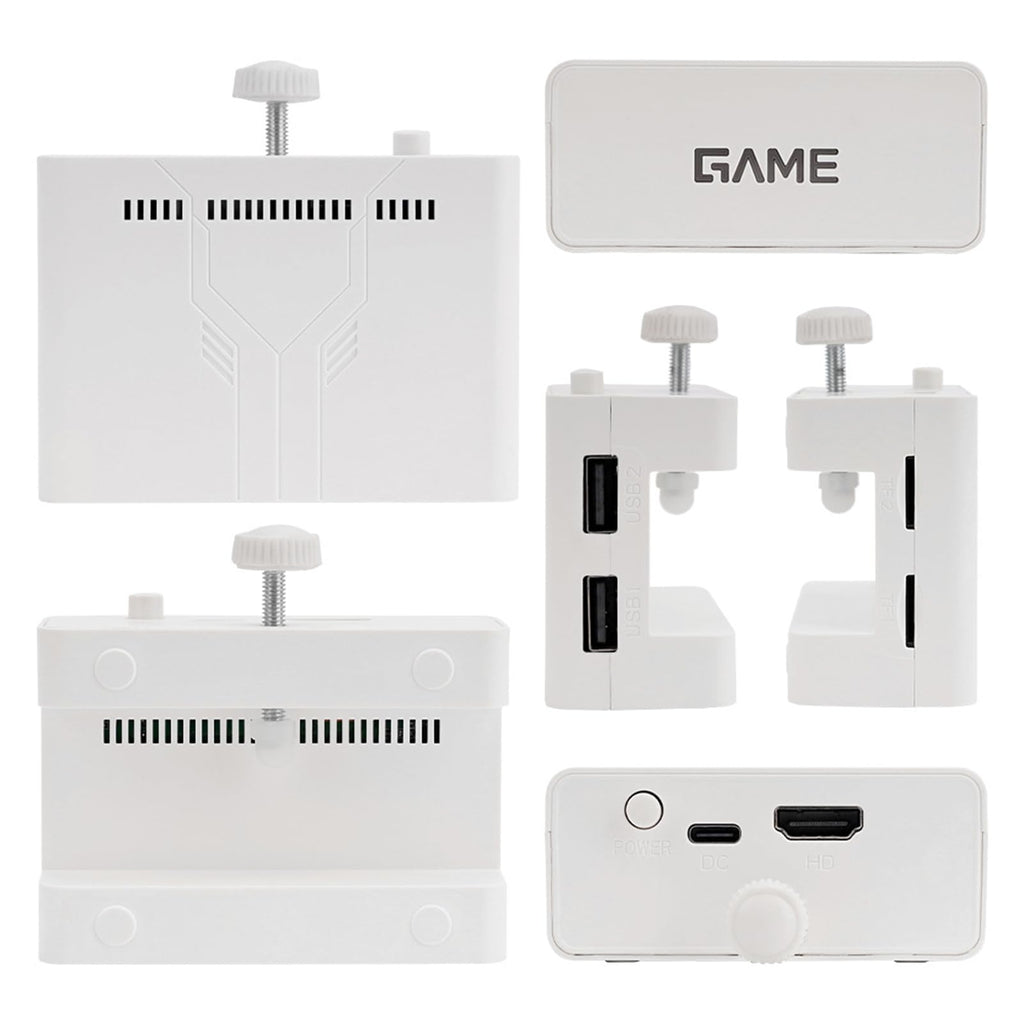 Retro Game Console 4K HD Wireless TV Stick Dual Handle Portable U233226
