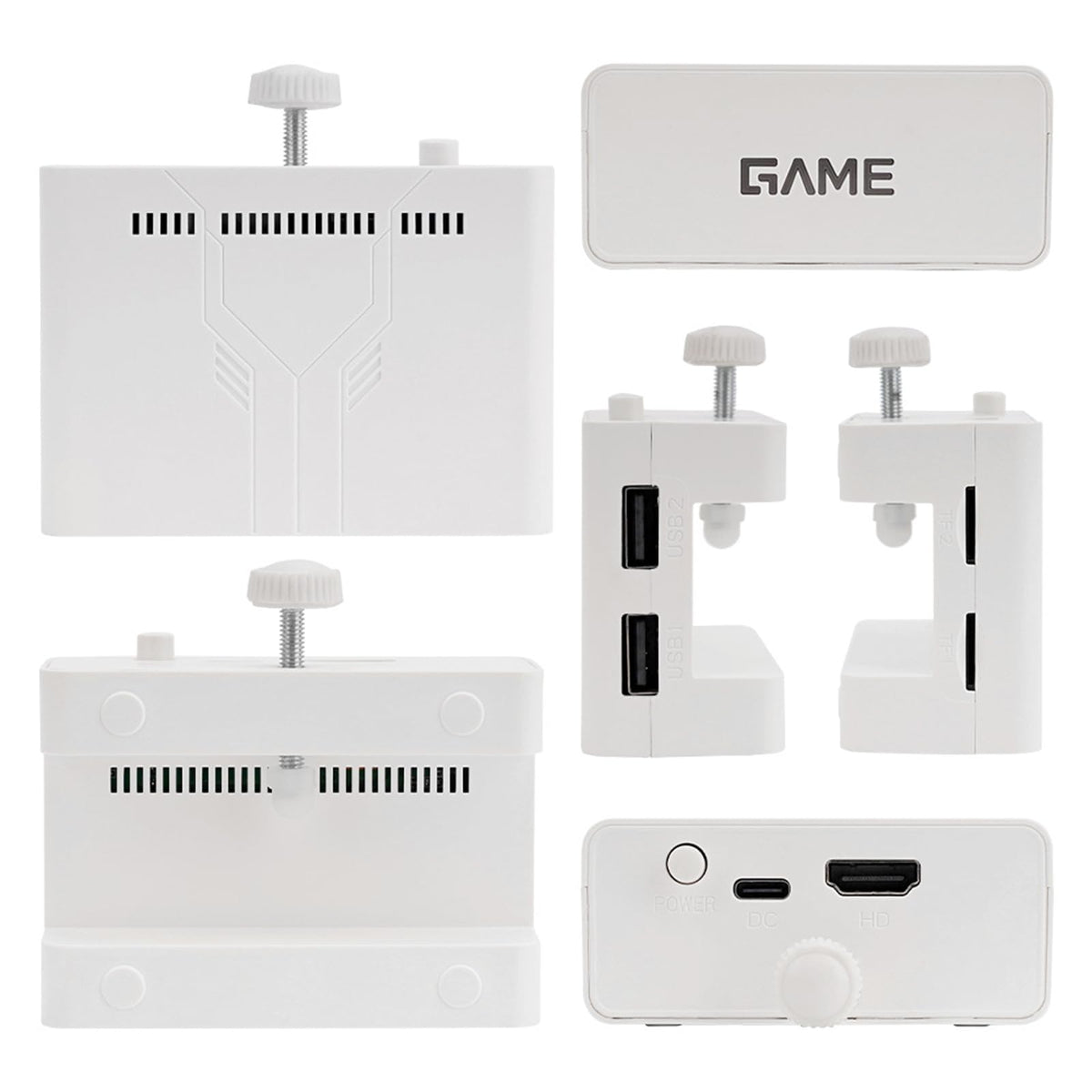 Retro Game Console 4K HD Wireless TV Stick Dual Handle Portable U233226