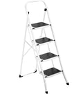 4 Step Folding Step Stool with Handle Y84987