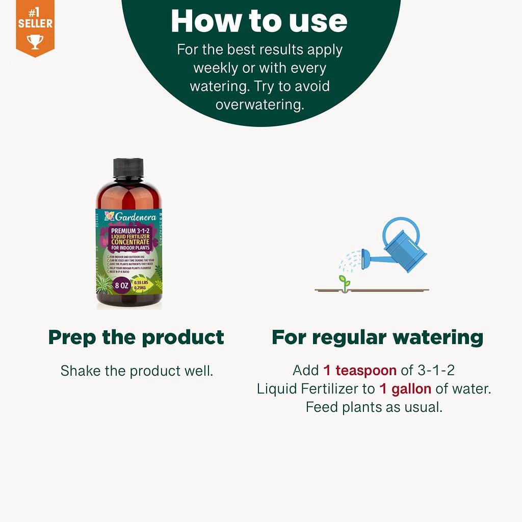 3-1-2 All-Purpose Liquid Fertilizer Concentrate 32 OZ O334