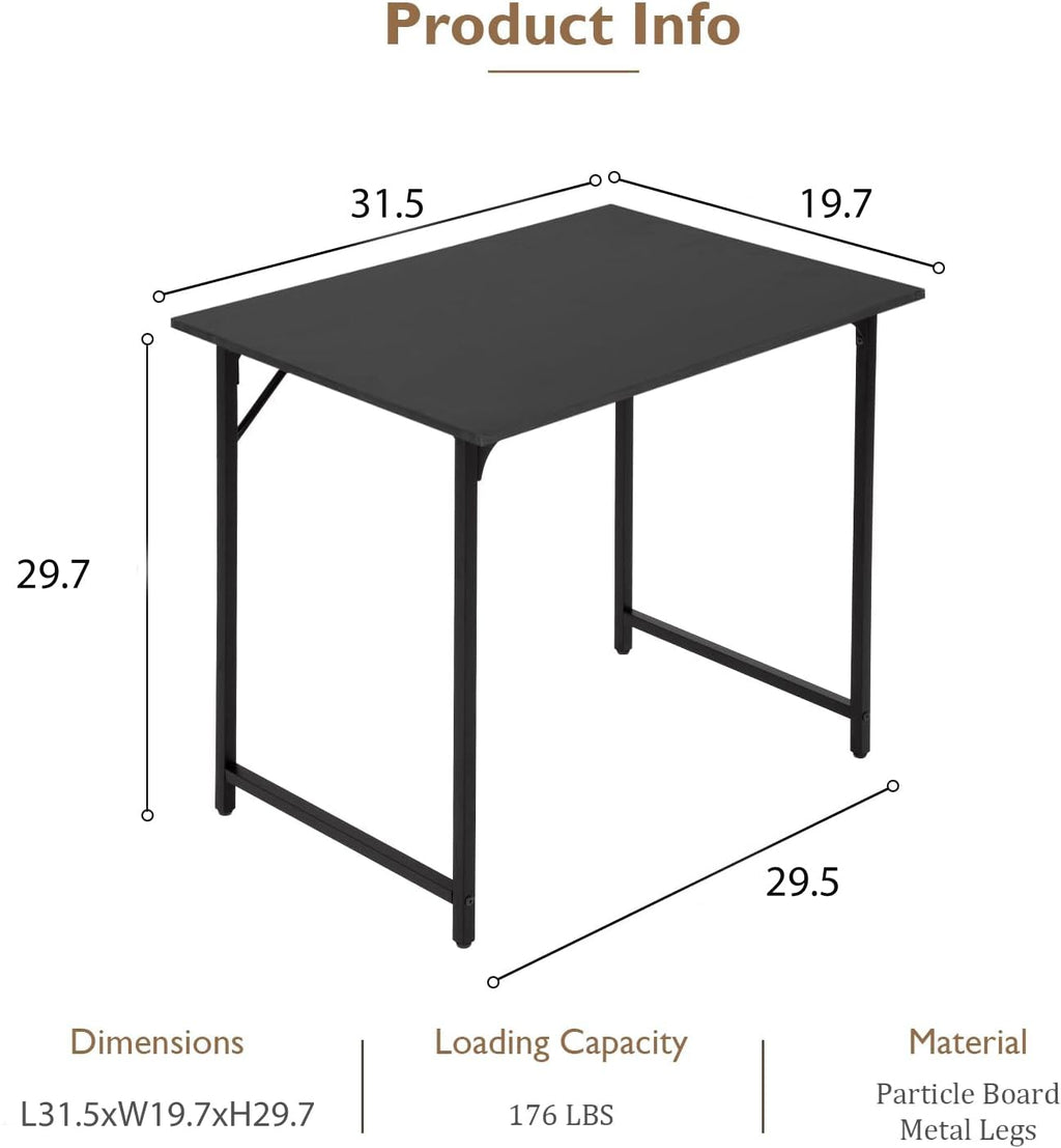 32 Inch Black Computer Desk P969856