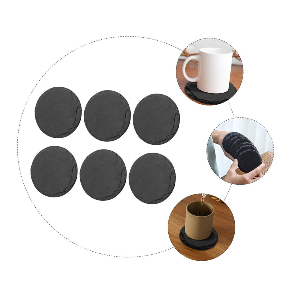 Stone Coasters Set of 6 D7759