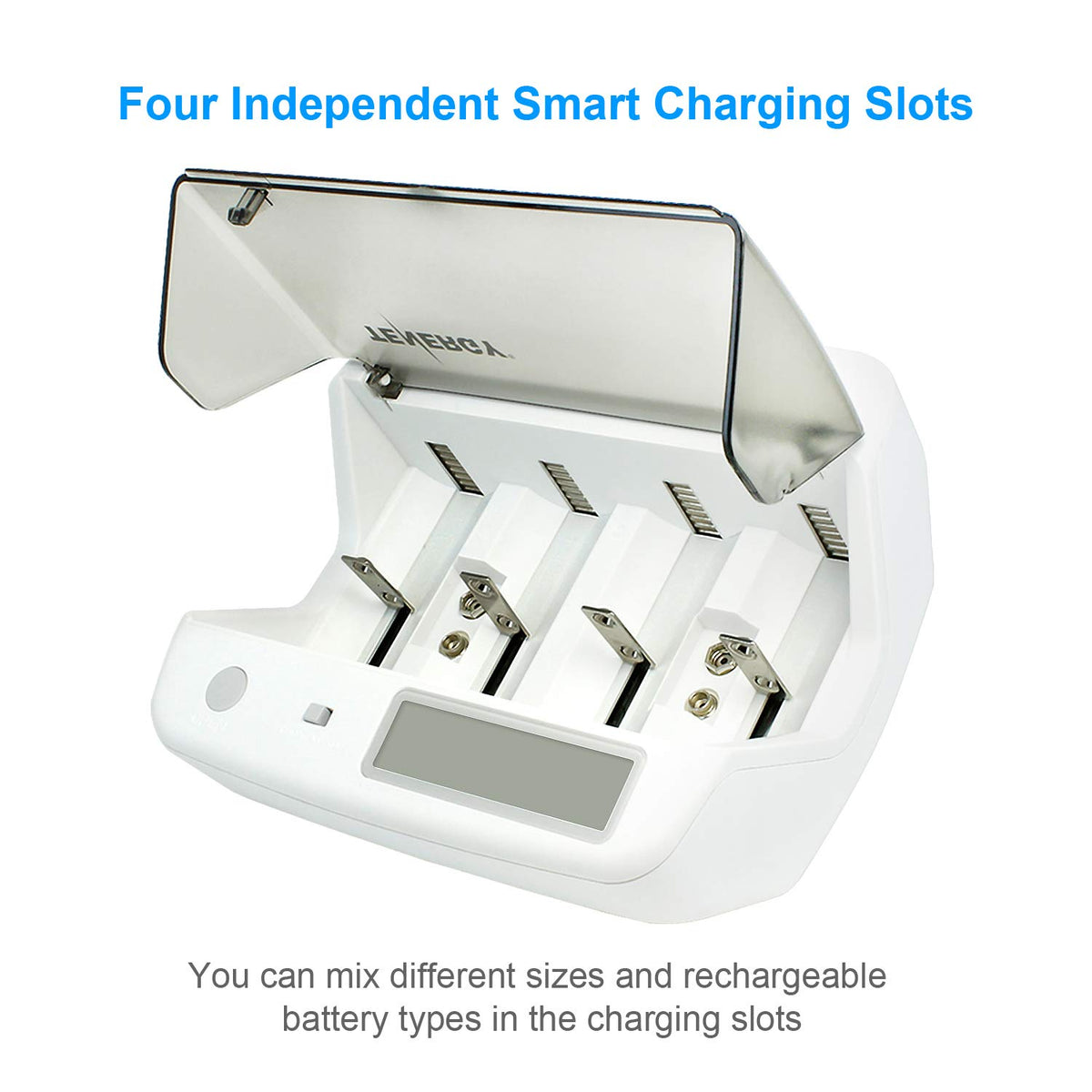 Rechargeable C Batteries and Universal Battery Charger K987711