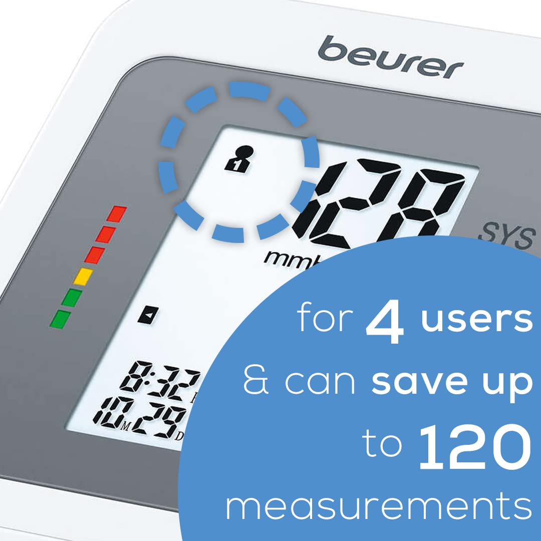 Upper Arm Blood Pressure Monitor with Large Cuff C313