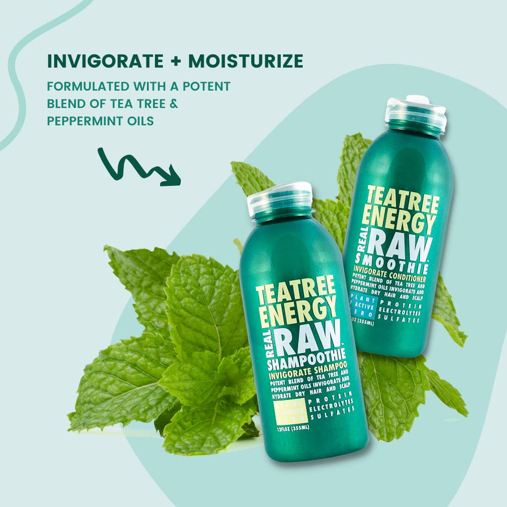 Tea Tree Shampoo & Conditioner Set Sulfate & Paraben Free Y337051