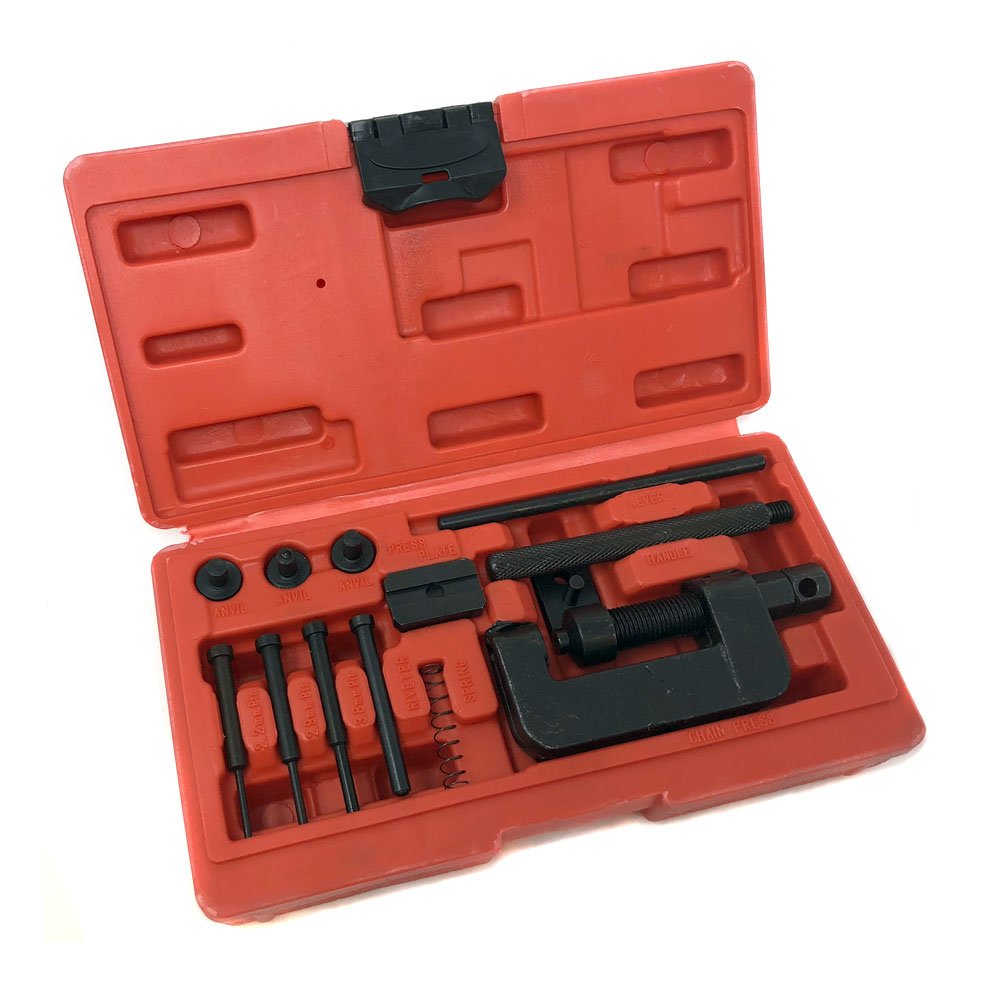 13pc Chain Breaker/Riveter Tool Set with Case V33684