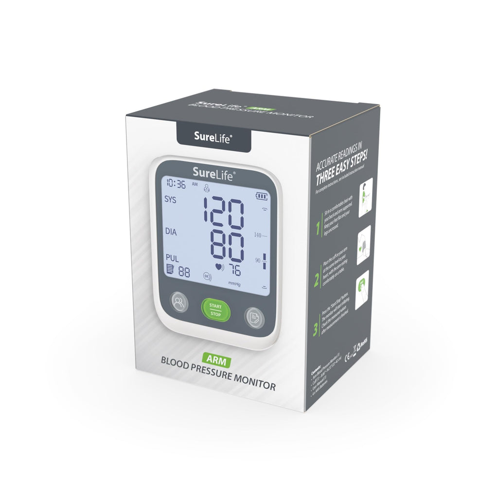 Upper Arm Blood Pressure Monitor with Arm Cuff N7416