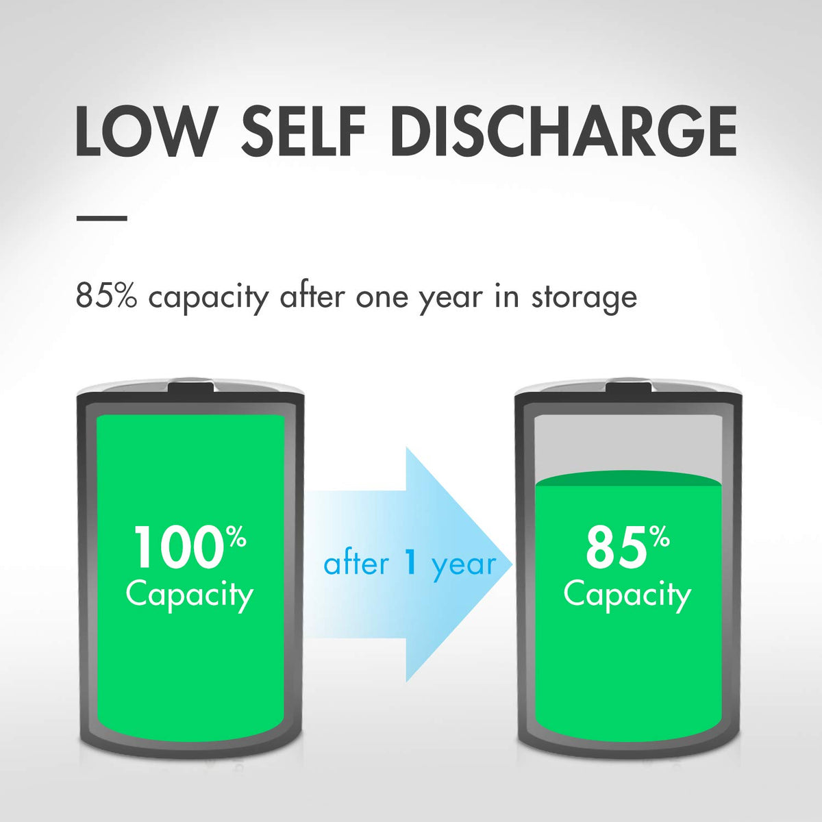 Rechargeable C Batteries and Universal Battery Charger K987711
