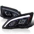 Glossy Black LED Projector Headlights Y373944