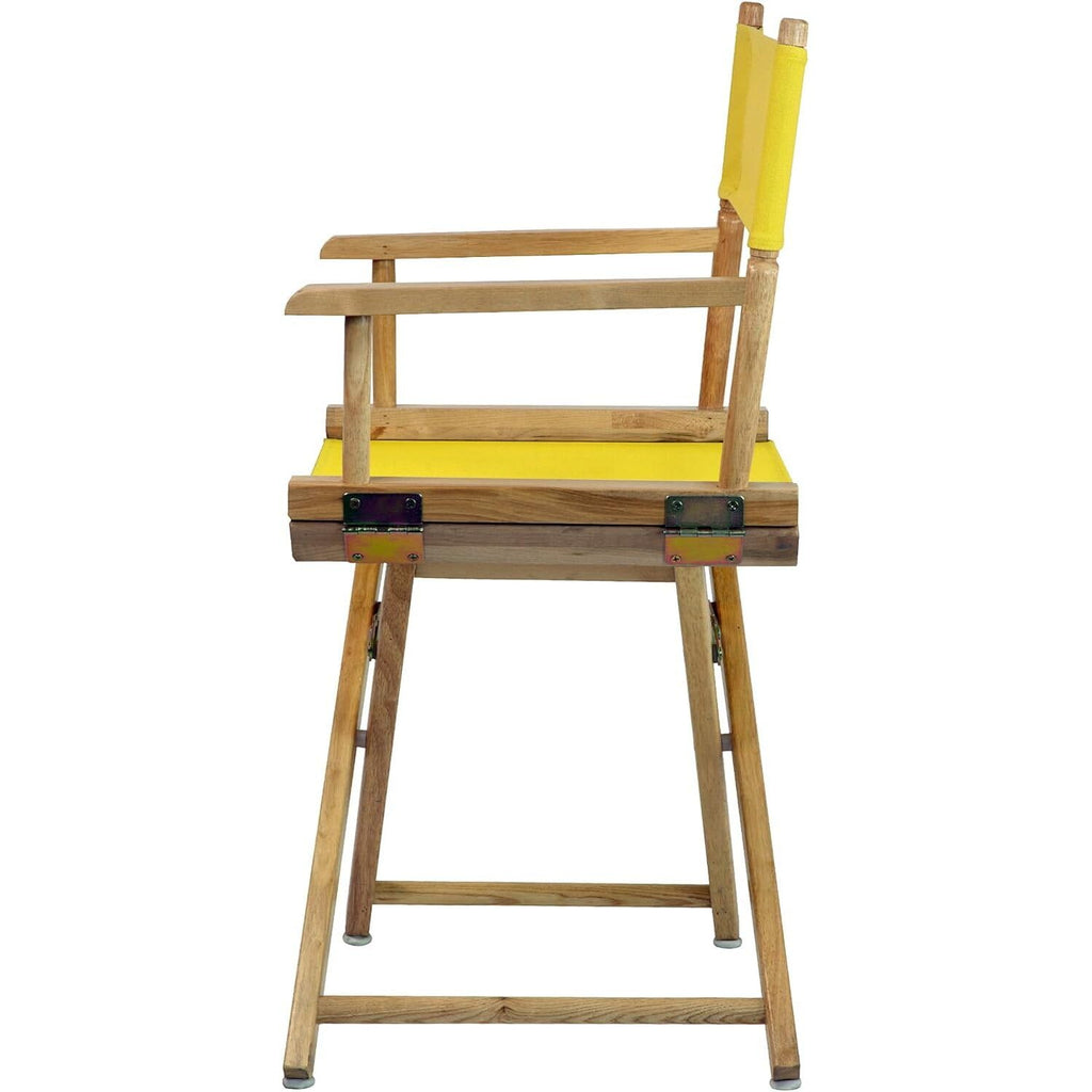 Antique 18" Solid Wood Folding Chair with Armrests K298724