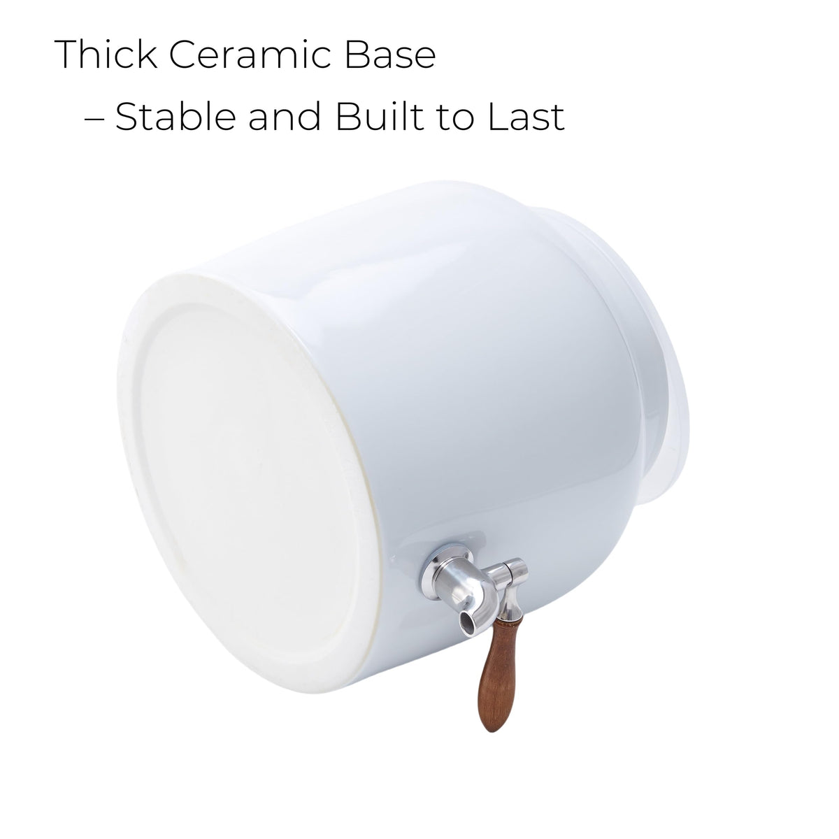 Ceramic Water Dispenser with Stainless Steel Faucet R95450