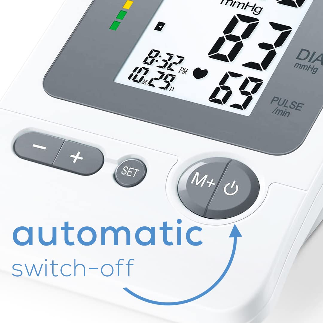 Upper Arm Blood Pressure Monitor with Large Cuff C313