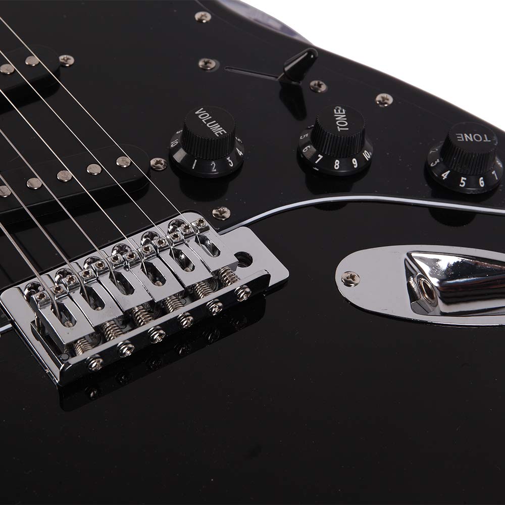 Full Size Electric Guitar with 20W Amp and Bag C739