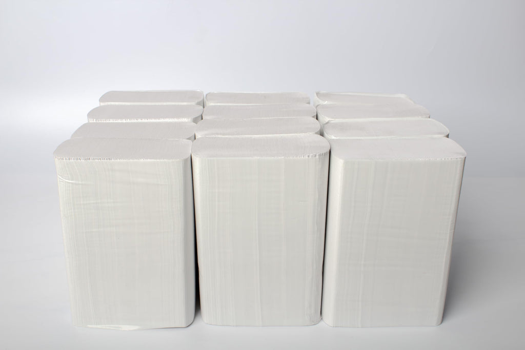 Multifold Paper Towels, Kraft, 334 Sheets X 12 Packs, Recycled Fibers L941