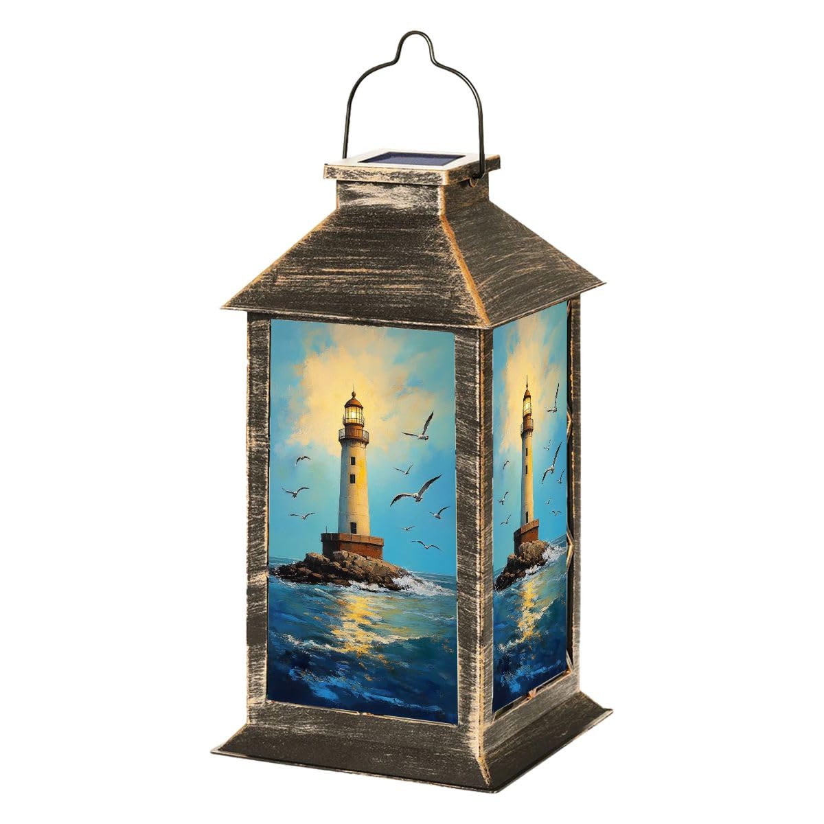 Waterproof Solar Powered Hanging Lantern N756777