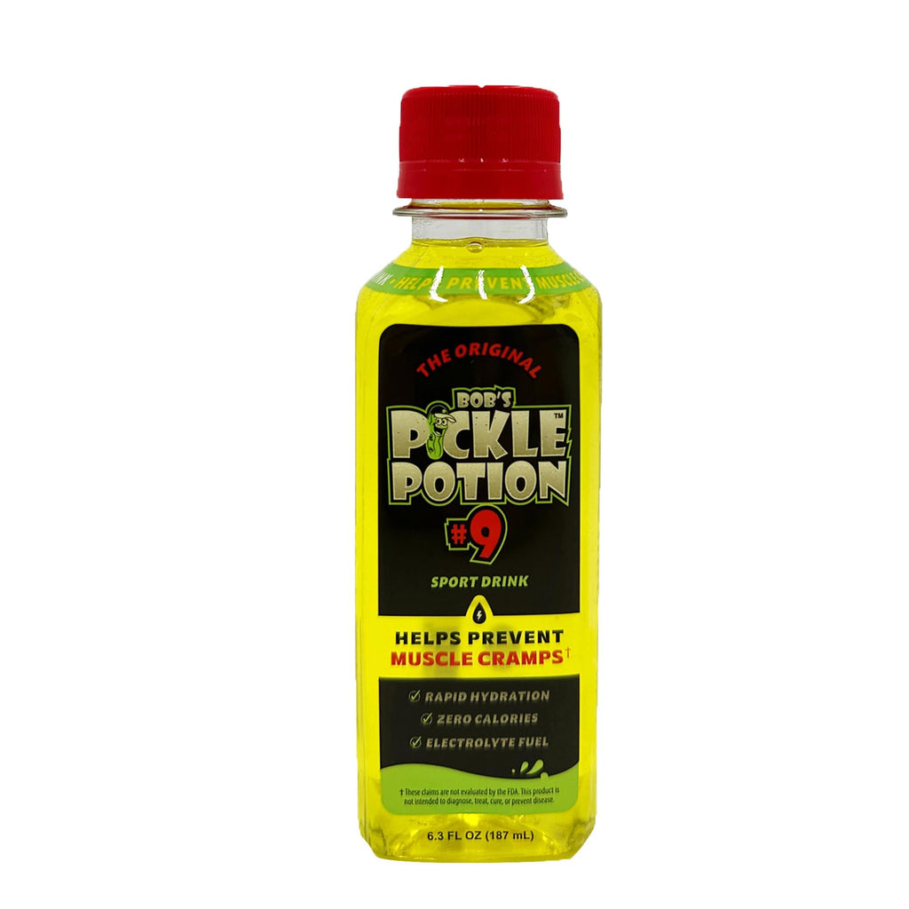 Electrolyte Pickle Shot Zero Caffeine & Gluten-Free 6.3 Oz (Pack of 18, Dill Pickle) E76216