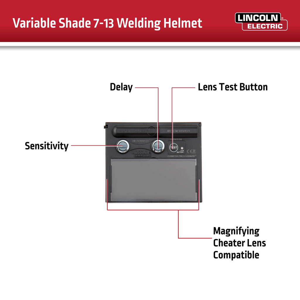 Auto Darkening Welding Helmet Shade 7-13 Z9835