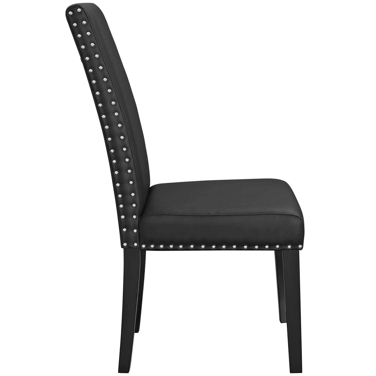 Black Faux Leather Dining Chairs X904936