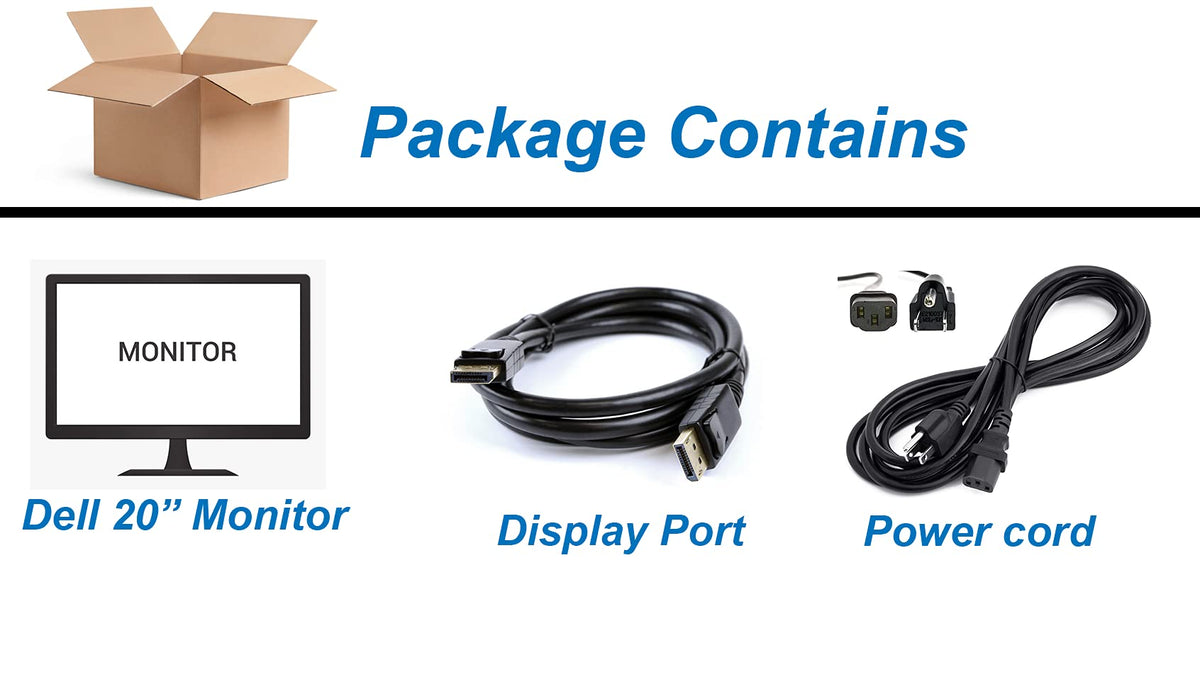 20 inch LED Monitor with VGA Display Port USB Hub G532