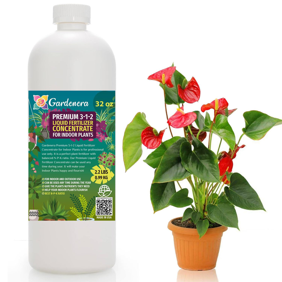3-1-2 All-Purpose Liquid Fertilizer Concentrate 32 OZ O334