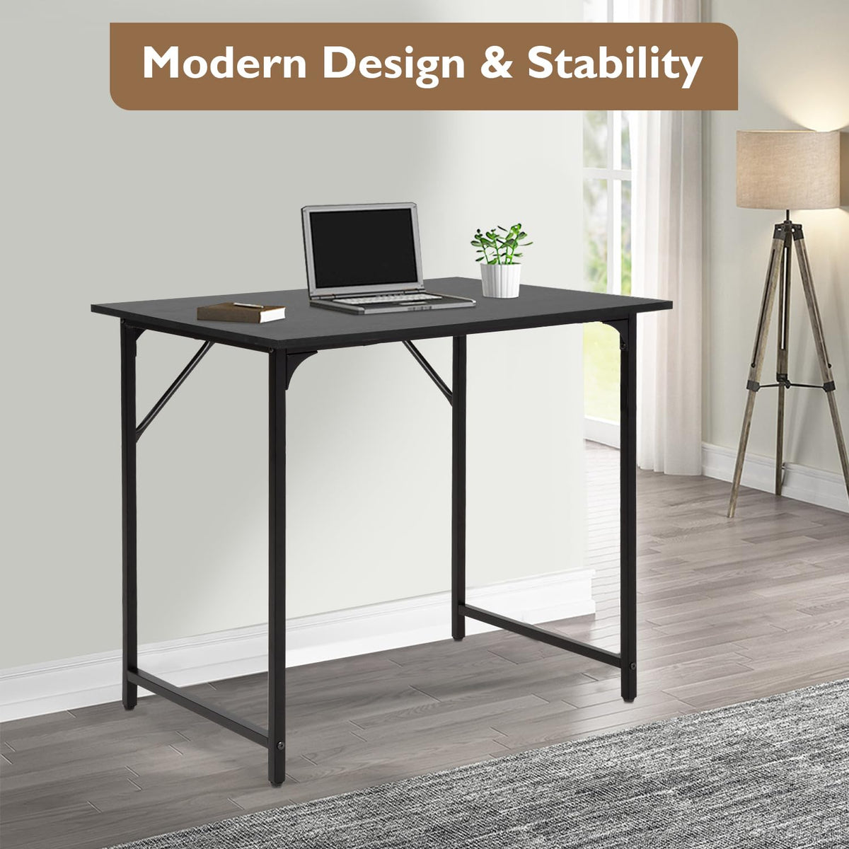 32 Inch Black Computer Desk P969856