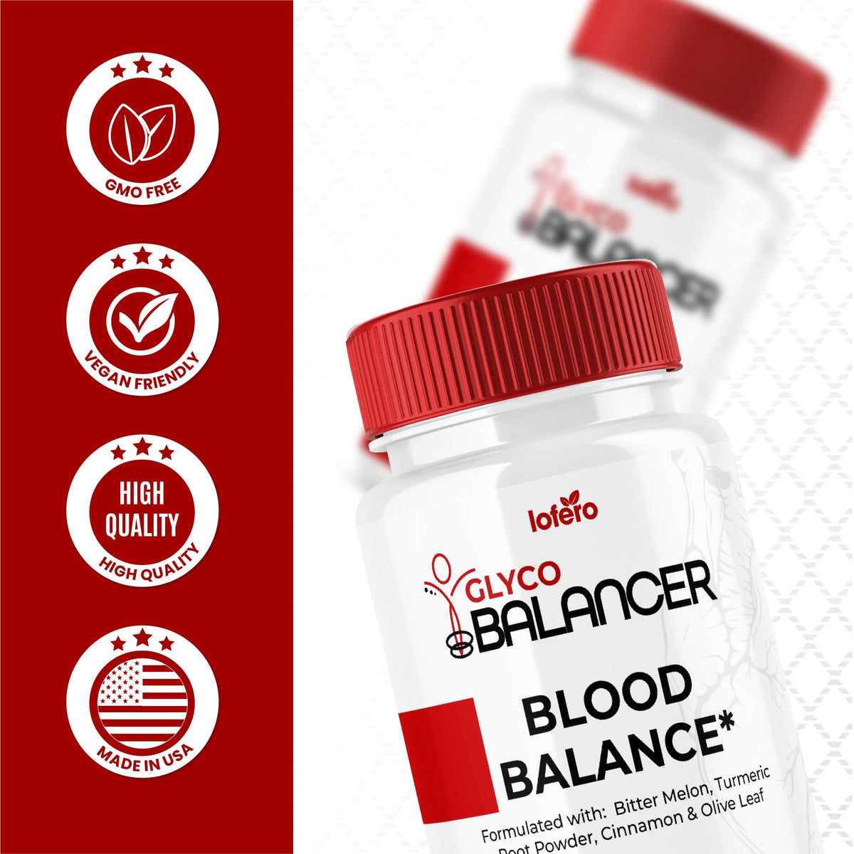2 Pack Glyco Balancer Capsules 120ct V5363