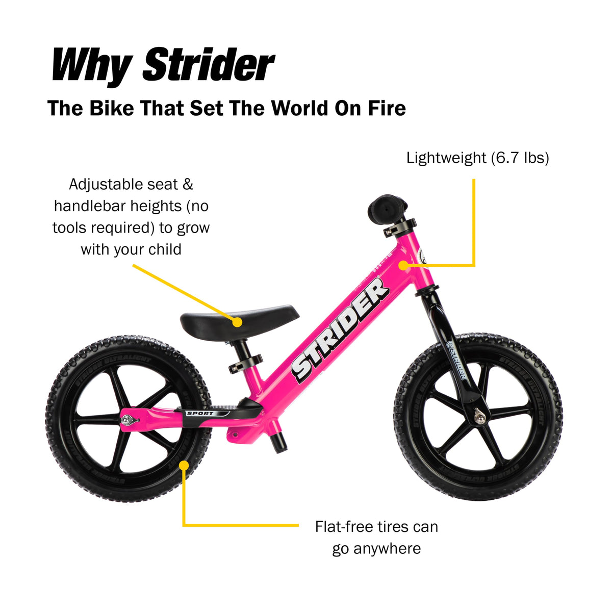 No Pedal Balance Bike R757764