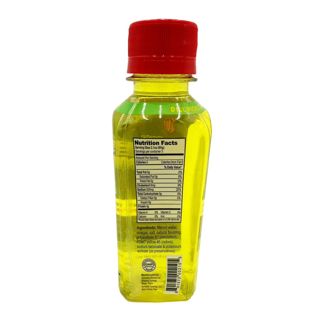 Electrolyte Pickle Shot Zero Caffeine & Gluten-Free 6.3 Oz (Pack of 18, Dill Pickle) E76216