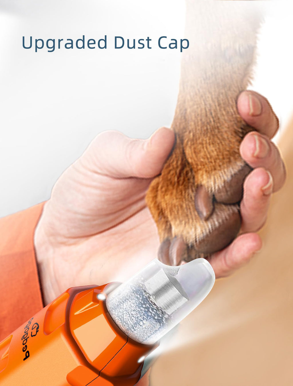 6-Speed Dog Nail Grinder with 2 LED Lights I106224