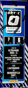 Sealed Mega Box 6 Packs 1 Auto/MEM Football Cards M89886