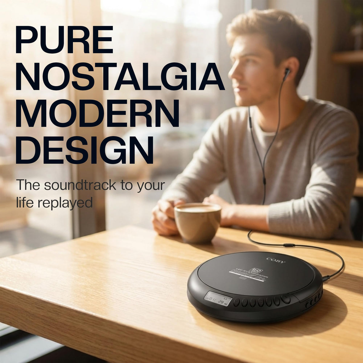 Portable CD Player with FM Radio T228127