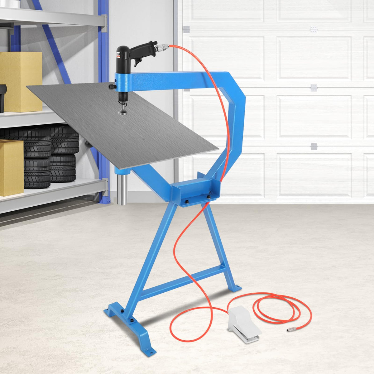 Pneumatic Planishing Hammer with Stand & Pedal Z8192