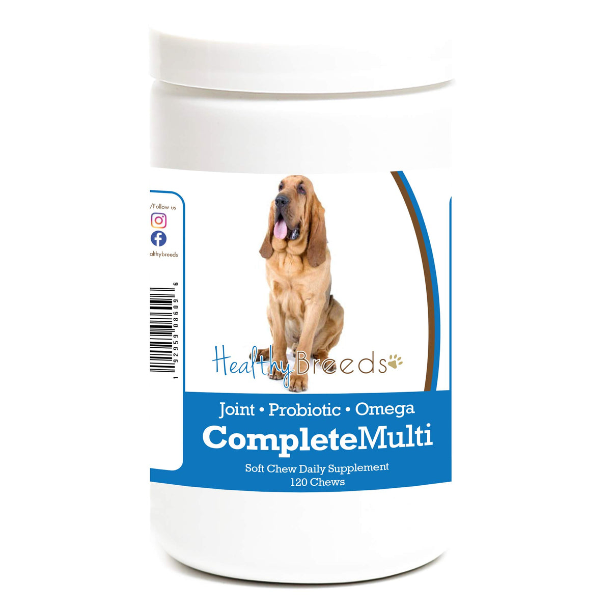 Bloodhound Multivitamin Soft Chew 120 Count G8542