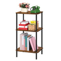 3 Tier Rustic Brown End Table Z82674