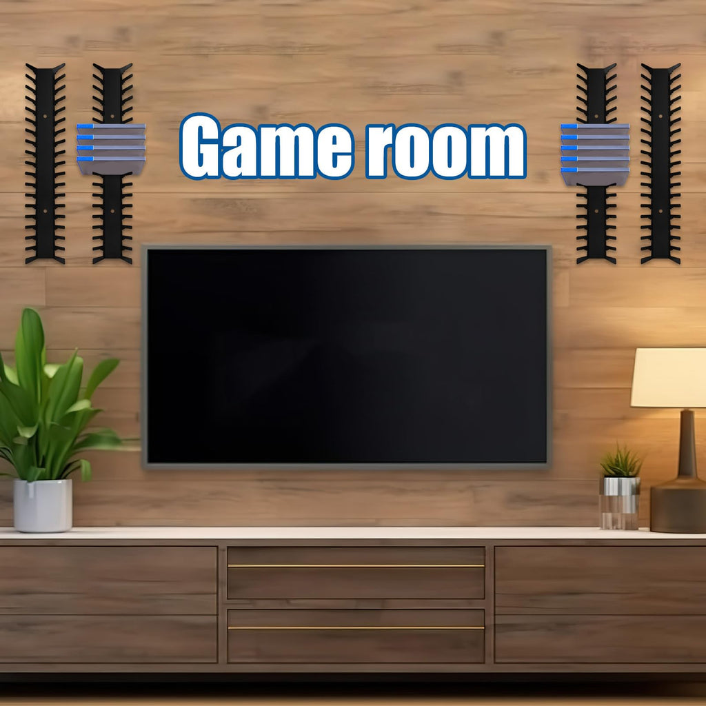 Heavy Duty Metal Video Game Storage Wall Mount L94526