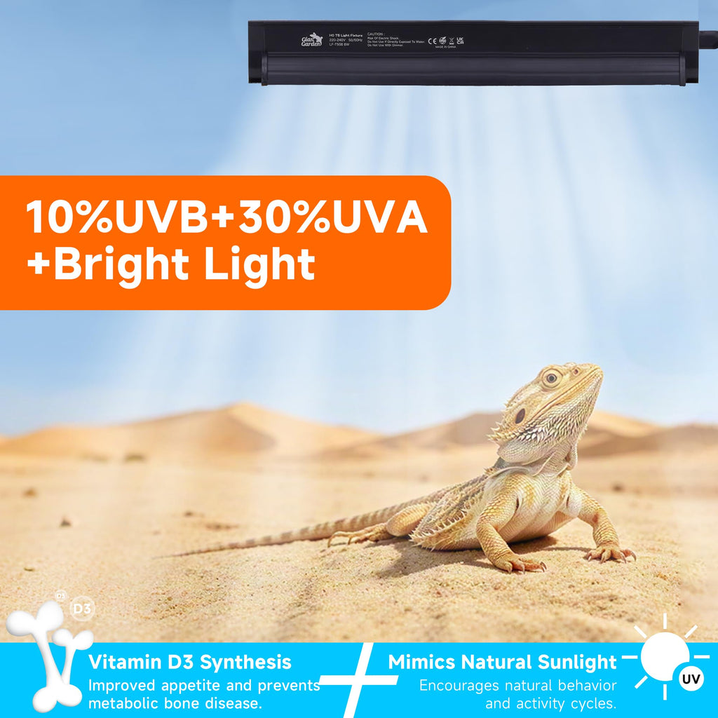 10.0 UVB Reptile Lighting Combo Kit 12-Inch 8W N19665