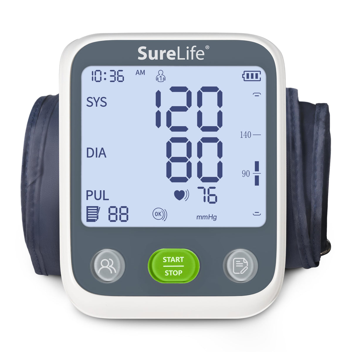 Upper Arm Blood Pressure Monitor with Arm Cuff N7416