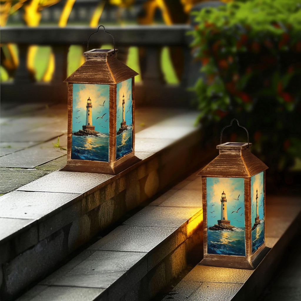 Waterproof Solar Powered Hanging Lantern N756777