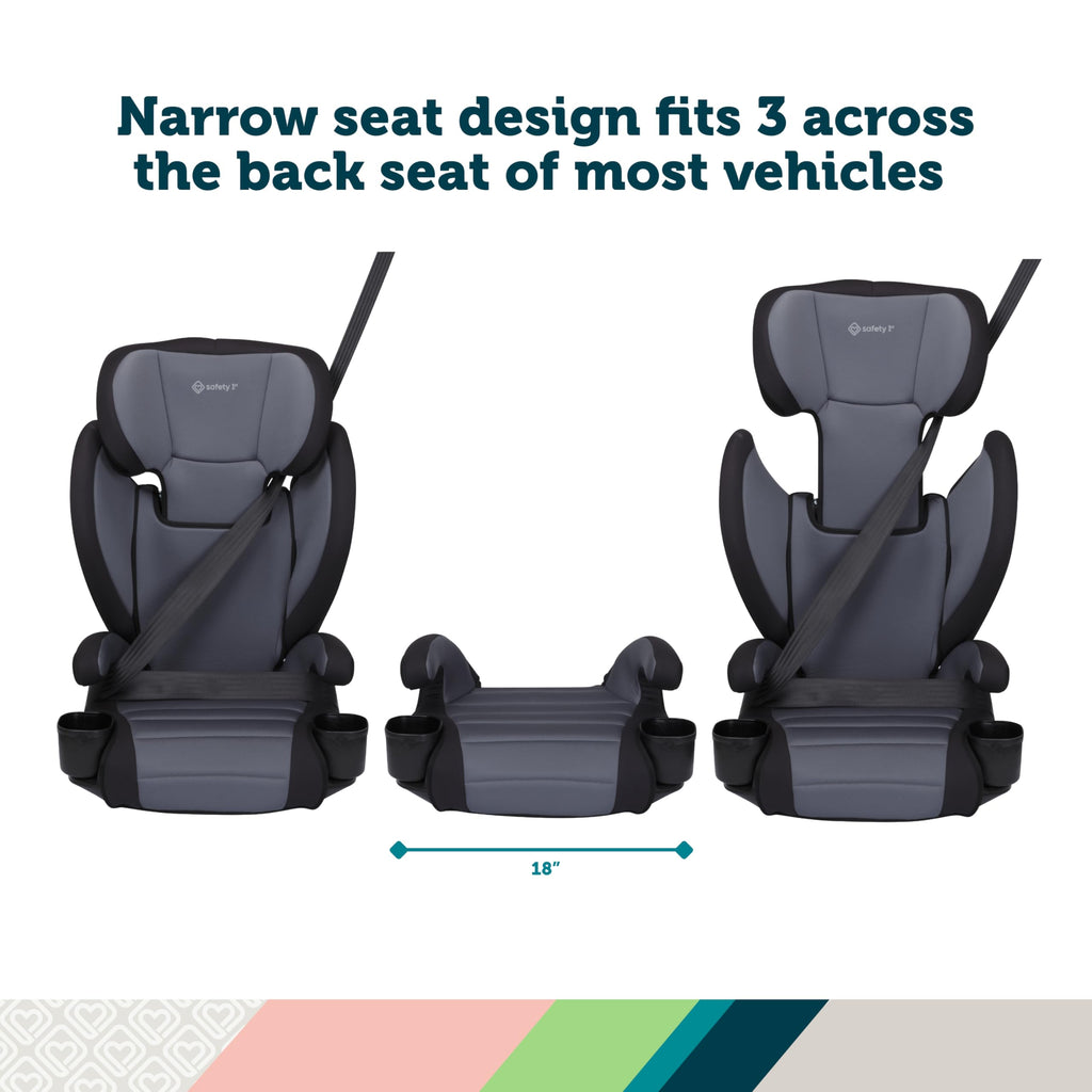 2-in-1 Booster Car Seat, High-Back to Backless, 40-100 lbs J265068