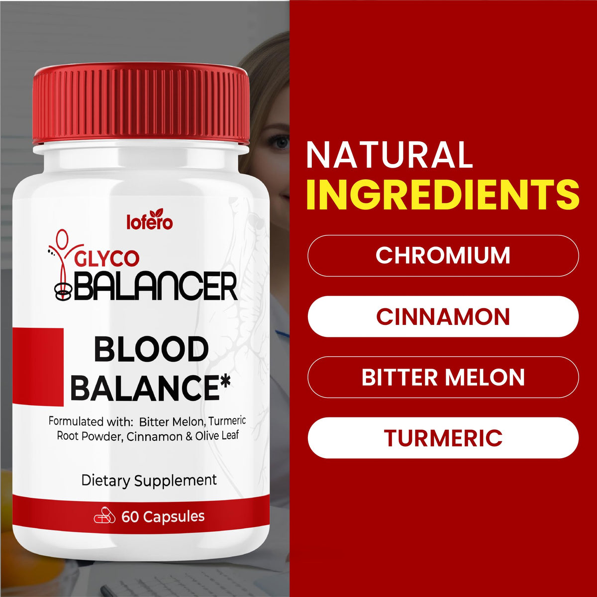 2 Pack Glyco Balancer Capsules 120ct V5363