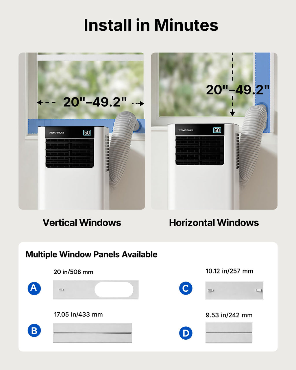 10,000 BTU Portable Air Conditioner P13647