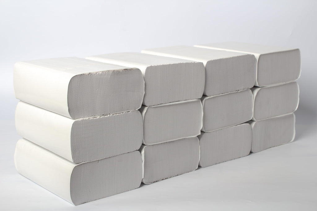 Multifold Paper Towels, Kraft, 334 Sheets X 12 Packs, Recycled Fibers L941