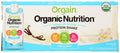 Organic Vegan Plant Based Nutritional Shake Vanilla Bean 11 Ounce 12 Count Z69395