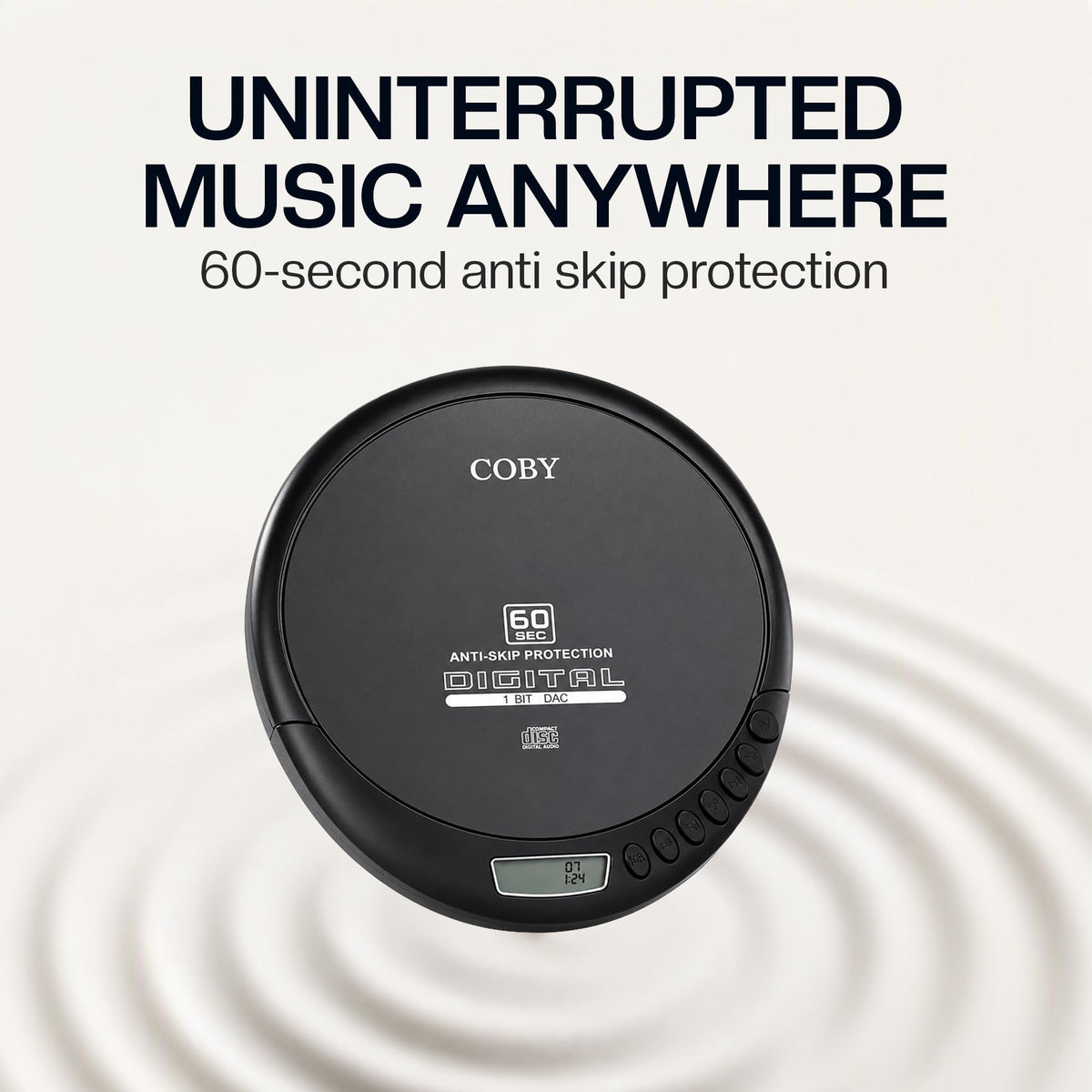 Portable CD Player with FM Radio T228127