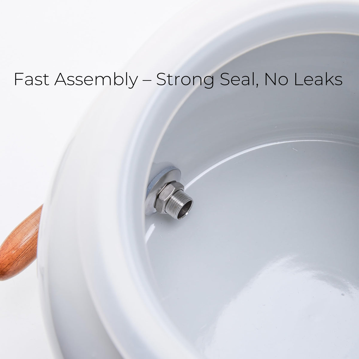 Ceramic Water Dispenser with Stainless Steel Faucet R95450