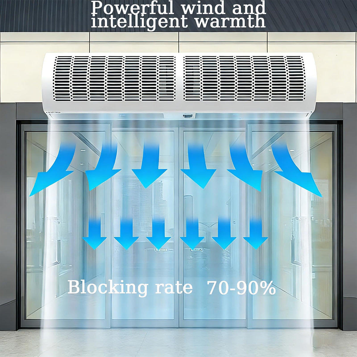 Wall-Mounted Commercial Air Curtain N854387
