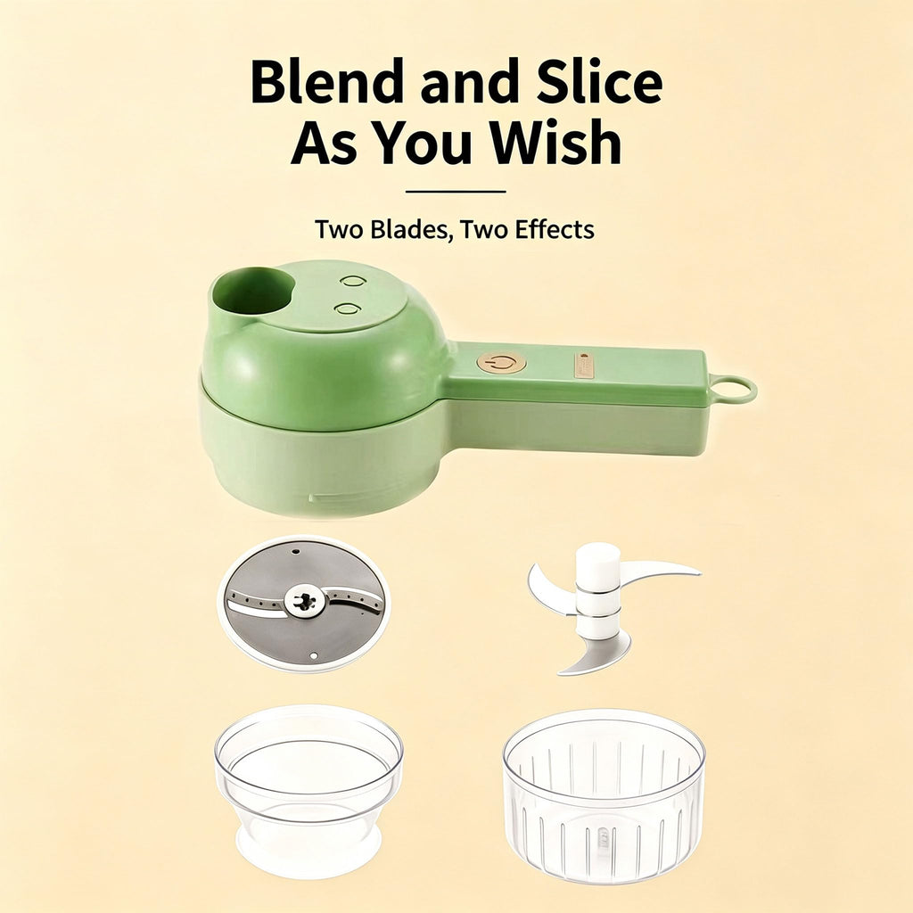 5-in-1 Electric Food Chopper and Slicer Y922
