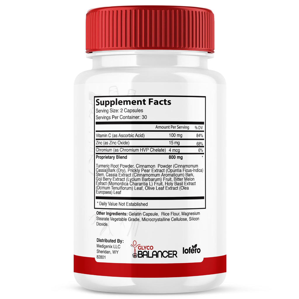 2 Pack Glyco Balancer Capsules 120ct V5363